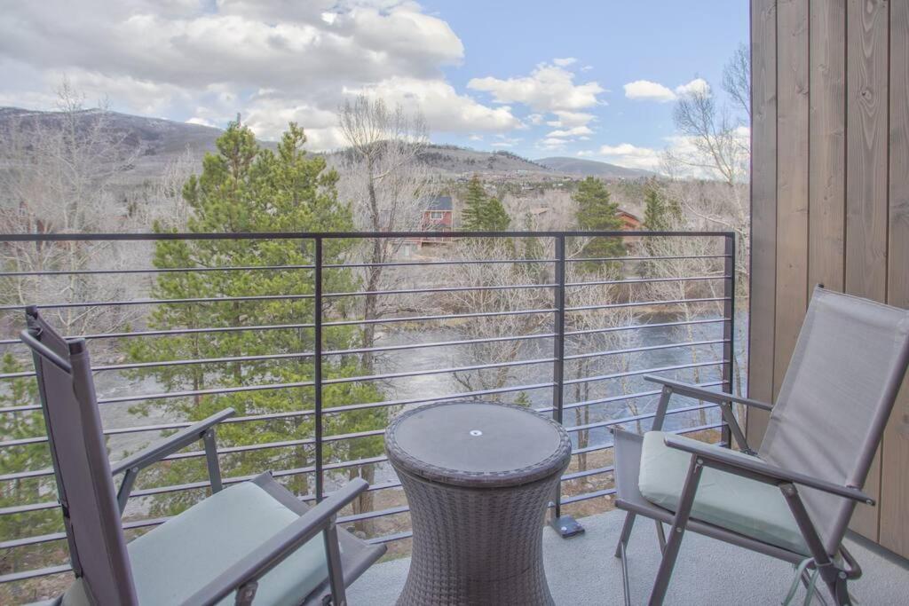 Cozy- Mountain Style - River View Apartment - Colorado Silverthorne Dış mekan fotoğraf